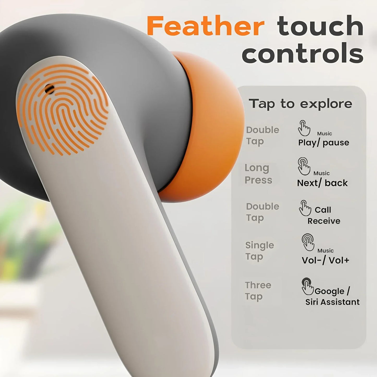 5.4 Bluetooth TWS Wireless Bluetooth Earphones Ultra-Low Latency Dual Microphone ENC Noise Cancelling in Ear Bluetooth Earphones